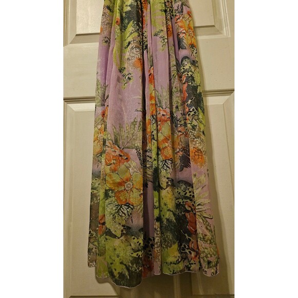 Hawaiian Dress Long Adjustable Tie Straps One Size Fits All Stretchy - Picture 5 of 5